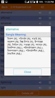 English to Bangla Dictionary android App screenshot 3